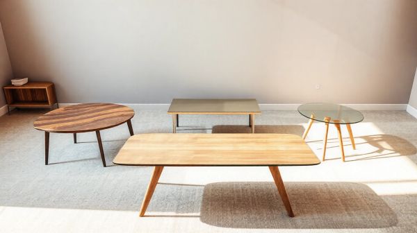 Top 10 tables basses design adaptées à chaque budget